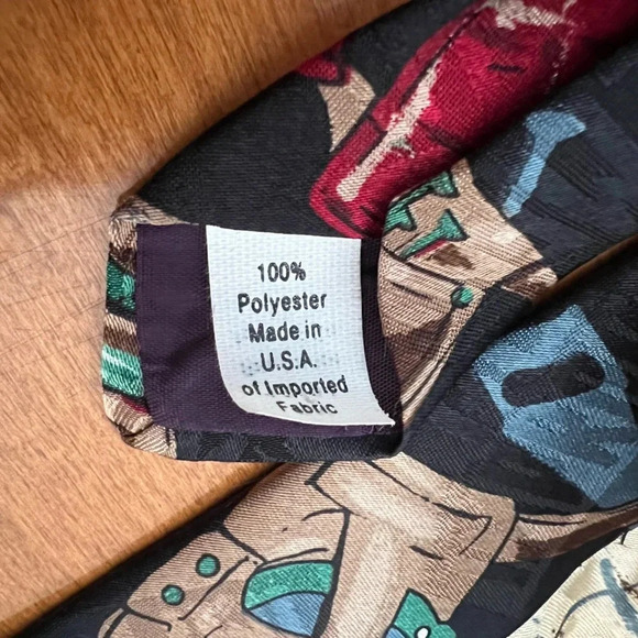 Vintage Home Improvement Neck Tie Made  in USA - Picture 5 of 5